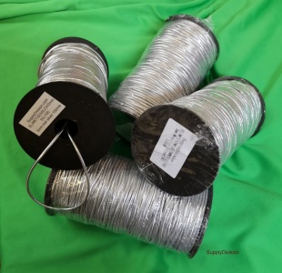 Round metallic elastic shock cord
